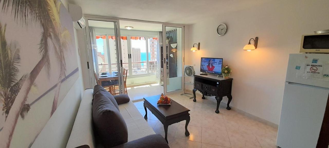Apartment Sea View In Rincon De Loix- Free Parking, Pool, Wi-Fi, New Air Conditioning Benidorm Exterior photo